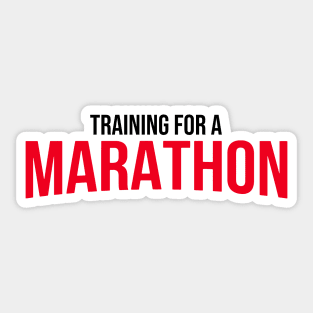 Netflix - Training For A Marathon Sticker